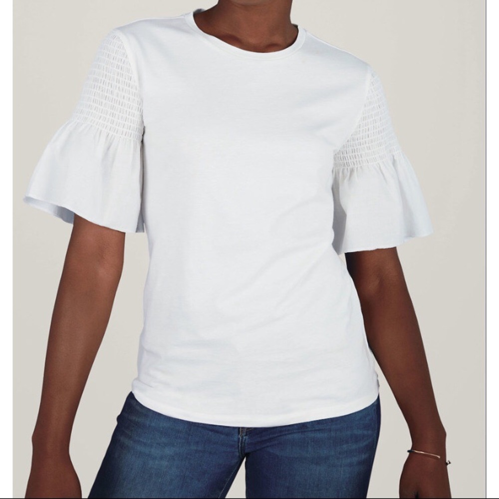 White tee